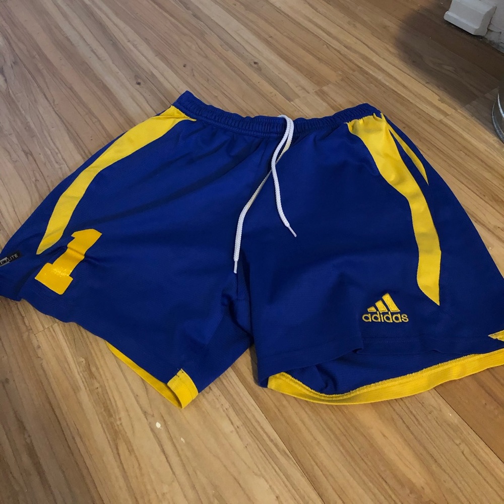 Adidas soccer uniform shorts